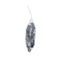 Office Depot® Brand Soft-Grip Medium Binder Clips, 1 1/4", 5/8" Capacity, Black, Pack Of 12