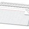 Office Depot® Brand Spiral Ruled Index Cards, 3" x 5", White, Pack Of 50