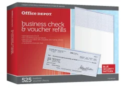 Office DepotĀ® Brand Standard Check Refill Pack, 1-Part, Pack Of 525