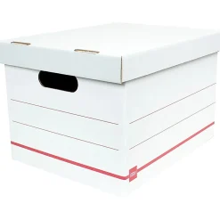 Office Depot® Brand Standard-Duty Corrugated Storage Boxes, Letter/Legal Size, 15