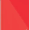 Office Depot® Brand Stellar Laminated 3-Prong Paper Folder, Letter Size, Red