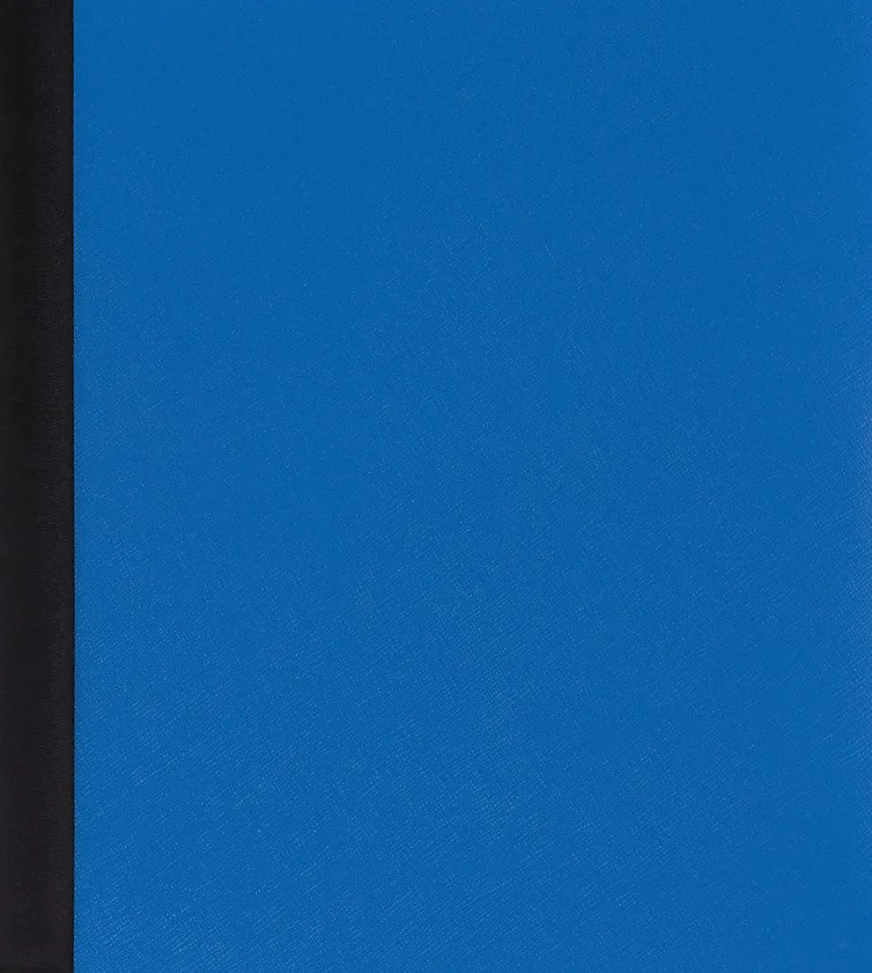 Office Depot® Brand Stellar Notebook With Spine Cover, 8-1/2" x 11", 3 Subject, College Ruled, 150 Sheets, Blue