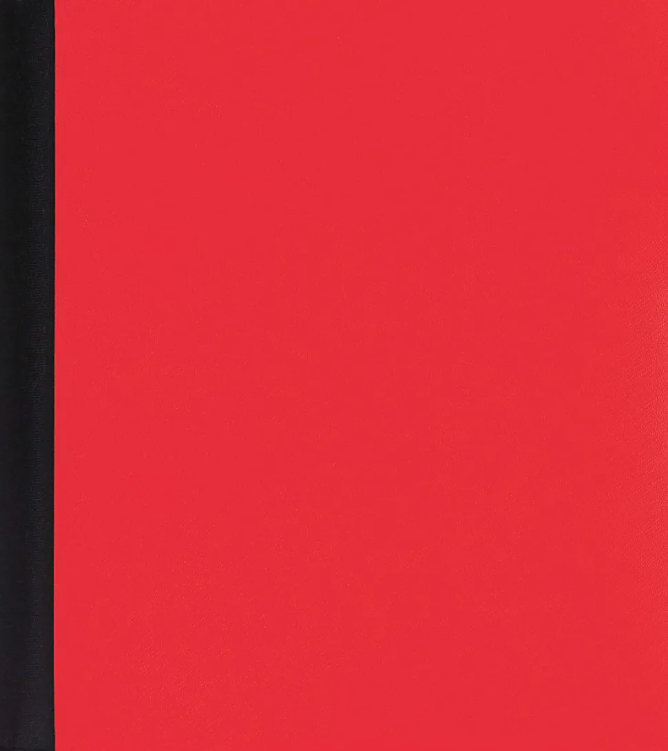 Office Depot® Brand Stellar Notebook With Spine Cover, 8-1/2" x 11", 3 Subject, College Ruled, 150 Sheets, Red