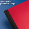 Office Depot® Brand Stellar Notebook With Spine Cover, 6" x 9-1/2", 3 Subject, College Ruled, 120 Sheets, Black