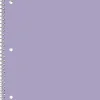 Office Depot® Brand Stellar Poly Notebook, 8-1/2" x 11", 1 Subject, College Ruled, 100 Sheets, Lavender