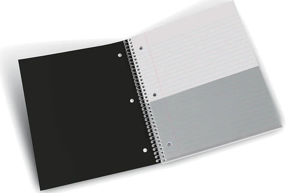 Office Depot® Brand Stellar Poly Notebook, 4-1/2" x 7", 1 Subject, College Ruled, 100 Sheets, Assorted Colors, Pack Of 3 Notebooks