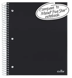 Office Depot® Brand Stellar Poly Notebook, 8-1/2