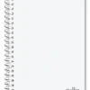 Office Depot® Brand Stellar Poly Notebook, 4-1/2" x 7", 1 Subject, College Ruled, 100 Sheets, White