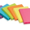 Office Depot® Brand Sticky Notes, 3" x 3", Assorted Vivid Colors, 100 Sheets Per Pad, Pack Of 6 Pads