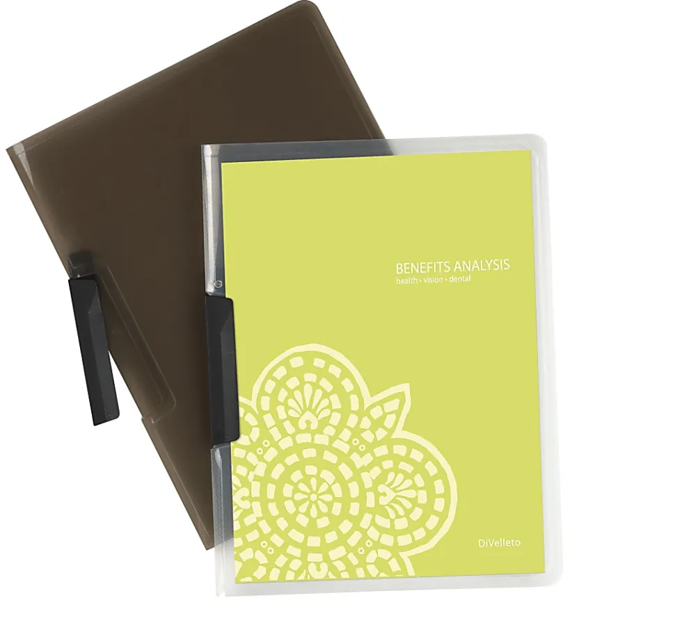 Office Depot® Brand Swing Clip Report Covers, Clear