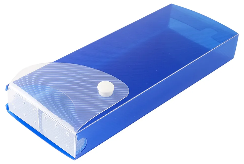 Office Depot® Brand Textured Slider Pencil Box, Assorted Colors