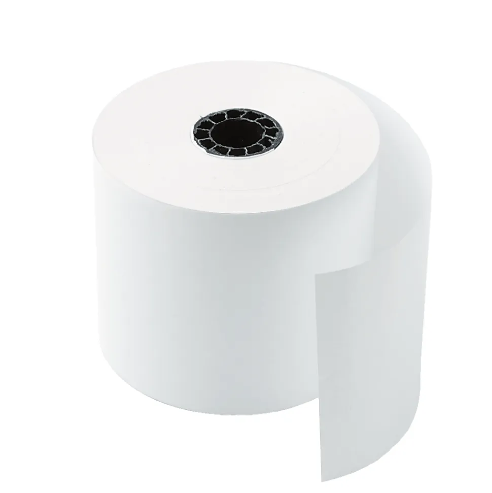 Office Depot® Brand Thermal Paper Rolls, 4-3/8" x 328', White, Pack Of 24