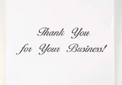 Office Depot® Brand Thermal Preprinted "Thank You" Paper Rolls, 3-1/8" x 230', White, Pack Of 8
