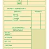 Office Depot® Brand Time Cards With Deductions, Weekly, Monday–Sunday Format, 2-Sided, 3 3/8" x 8 7/8", Manila, Pack Of 100