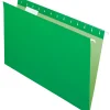 Office Depot® Brand 2-Tone Hanging File Folders, 1/5 Cut, 8 1/2" x 14", Legal Size, Green, Box Of 25 Folders