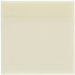 Office DepotĀ® Brand Translucent Sticky Notes, 3" x 3", Clear, Pad Of 50 Notes