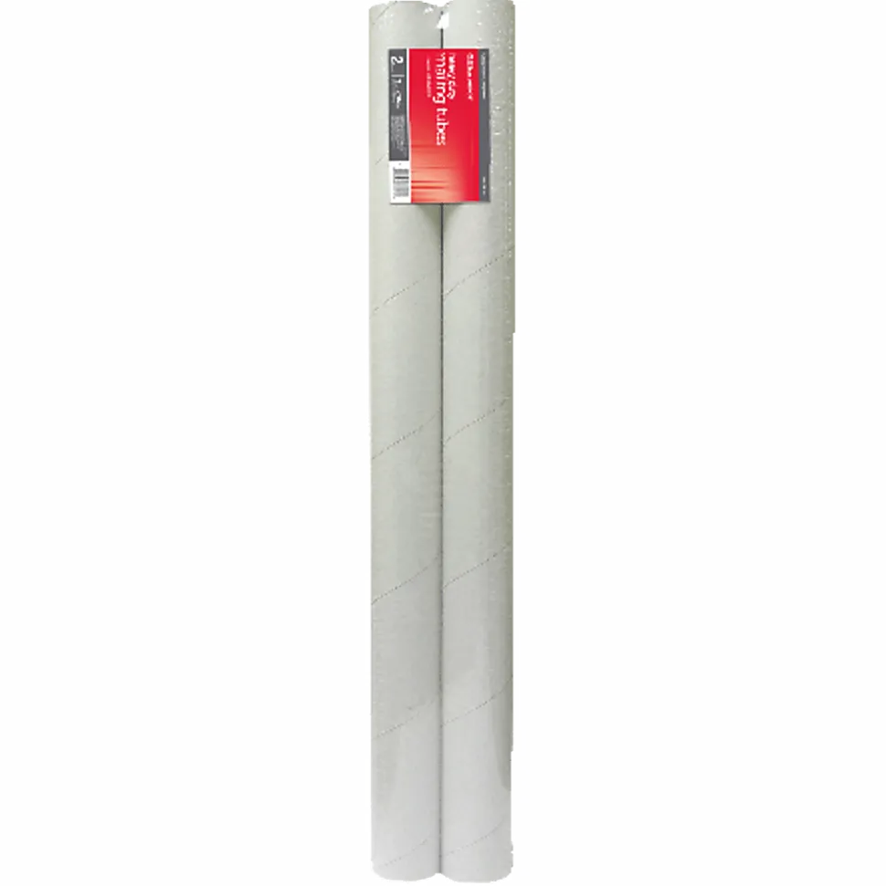 Office Depot® Brand Tuff Tube Mailing Tube, 3" x 36", White, Pack Of 2