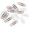 Office Depot® Brand Vinyl Paper Clips, Box Of 500, No. 1, Assorted Colors