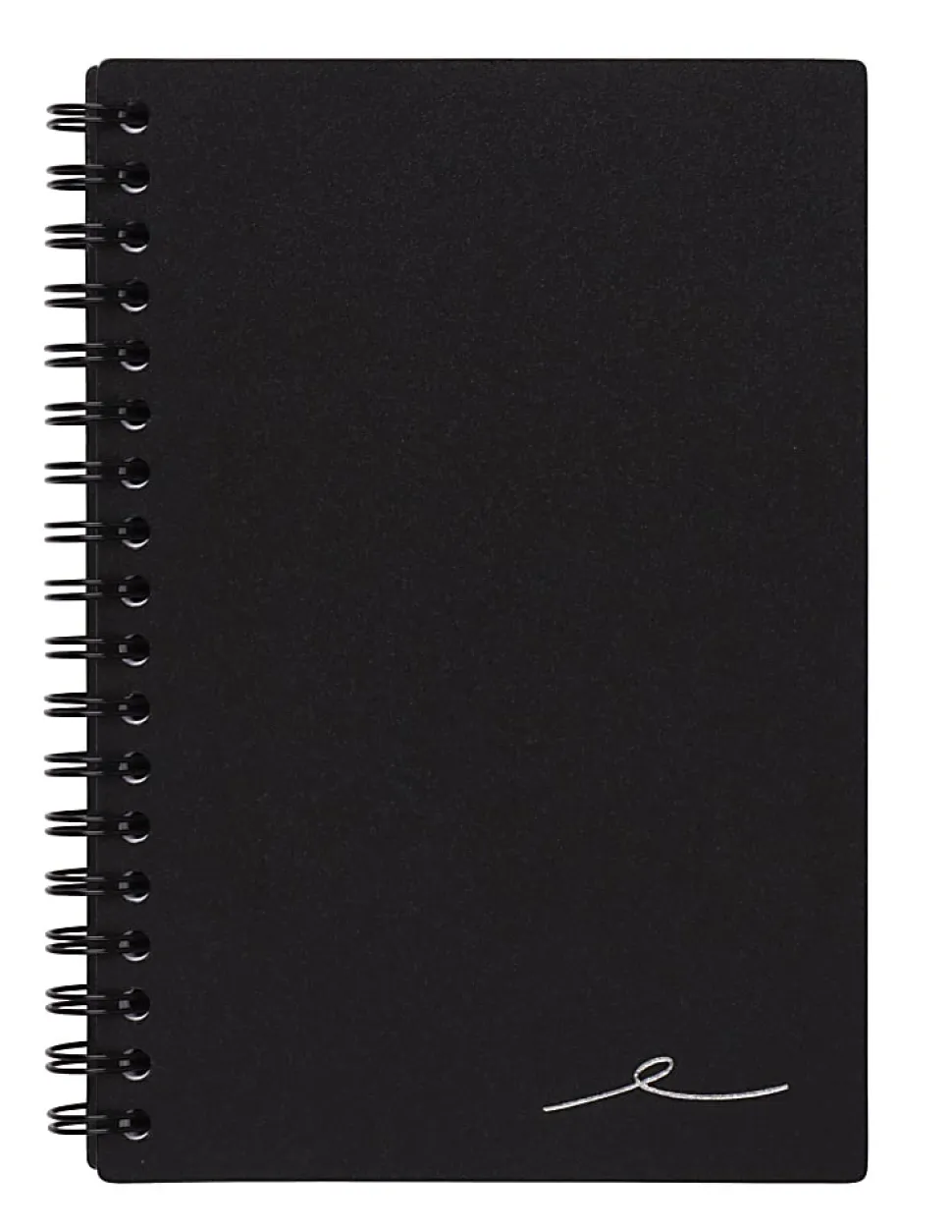 Office Depot® Brand Wirebound Business Notebook, 3 3/8" x 5", Narrow Ruled, 160 Pages (80 Sheets), Black