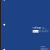 Office Depot® Brand Wireless Notebook, 8-1/2" x 11", 1 Subject, College Ruled, 80 Sheets, Blue