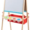 Office Depot® Brand Wooden Kids Art Easel with Magnetic Chalk & Dry-Erase Boards
