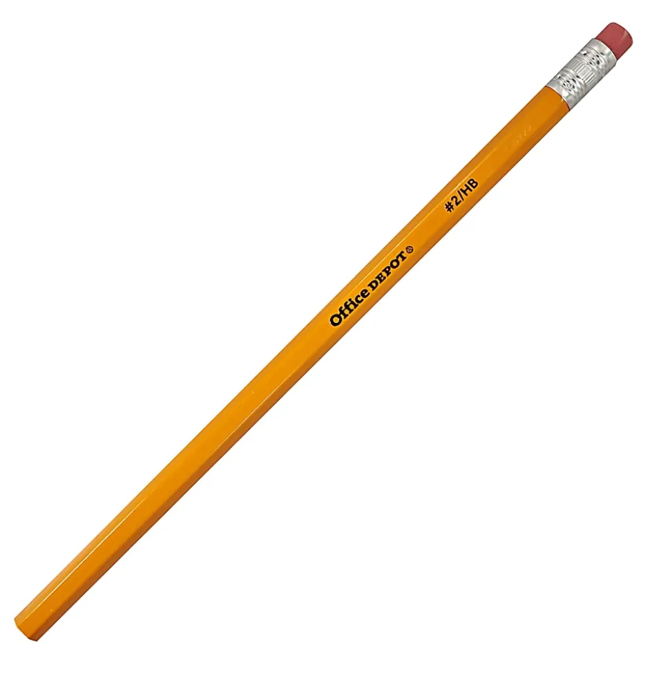 Office Depot® Brand Wood Pencils, #2 Lead, Medium, Pack of 8