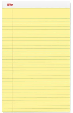 Office Depot® Brand Writing Pads, 8-1/2