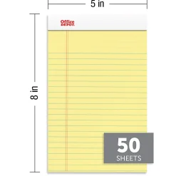 Office Depot® Brand Writing Pads, 5
