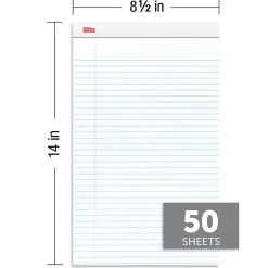 Office Depot® Brand Writing Pads, 8-1/2