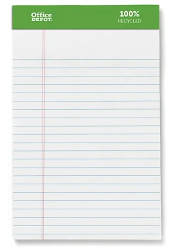 Office Depot® Brand Writing Pads, 5