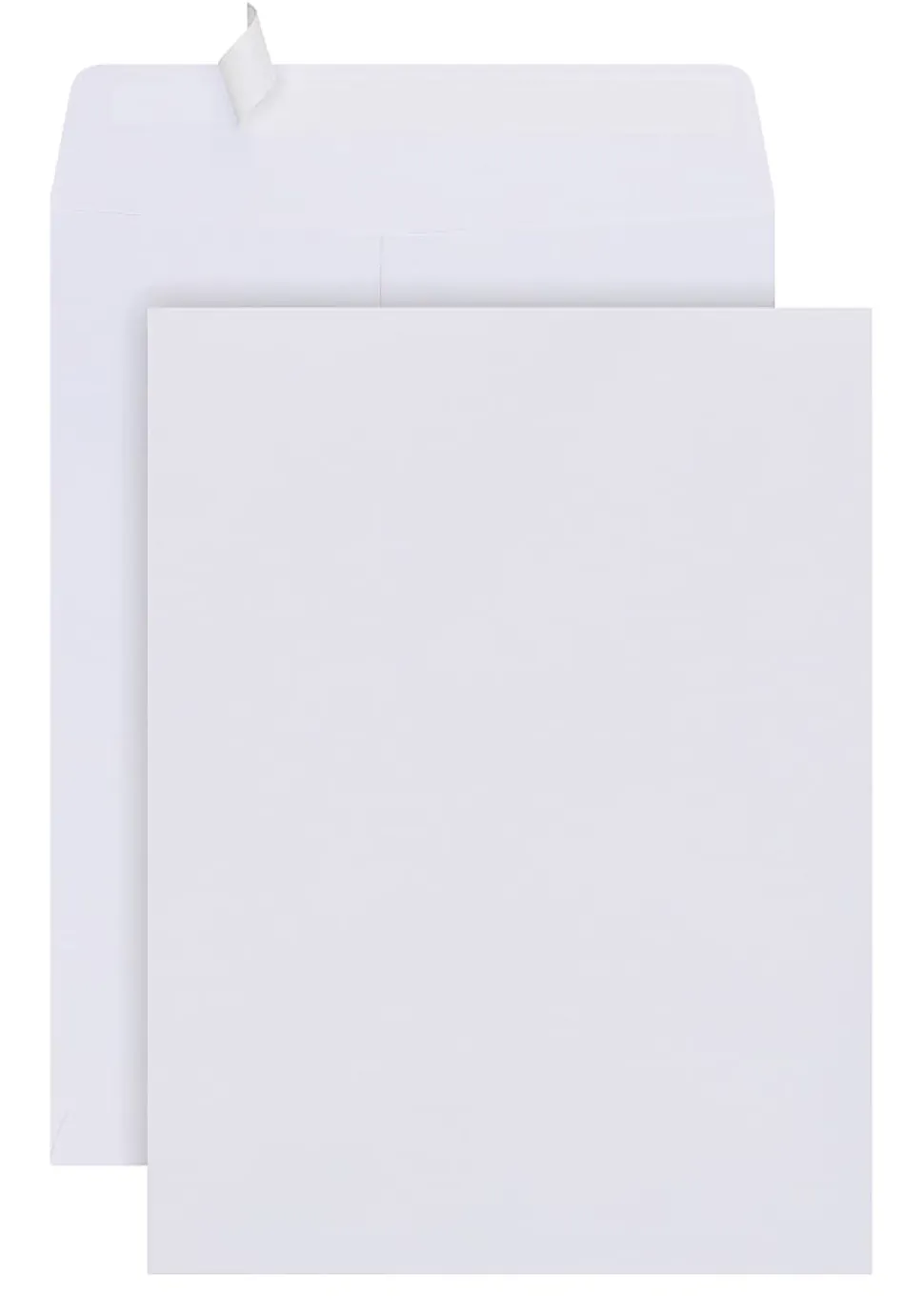 Office Depot® Brand 9" x 12" Catalog Envelopes, Clean Seal, 30% Recycled, White, Box Of 125
