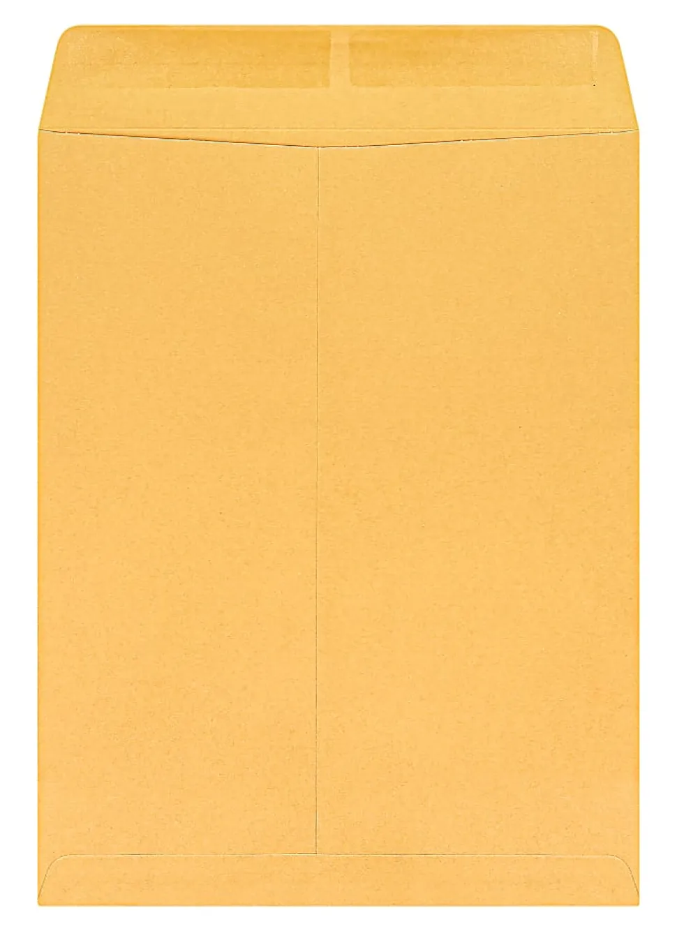 Office Depot® Brand 9" x 12" Manila Catalog Envelopes, Gummed Seal, Brown Kraft, Box Of 100