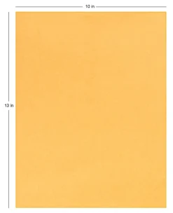 Office Depot® Brand 10" x 13" Manila Catalog Envelopes, Gummed Seal, Brown Kraft, Box Of 100