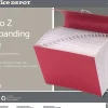 Office Depot® Brand Xpand File, A-Z, 10" x 12", Assorted