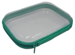 Office Depot® Clear Pencil Case With Trim, 9