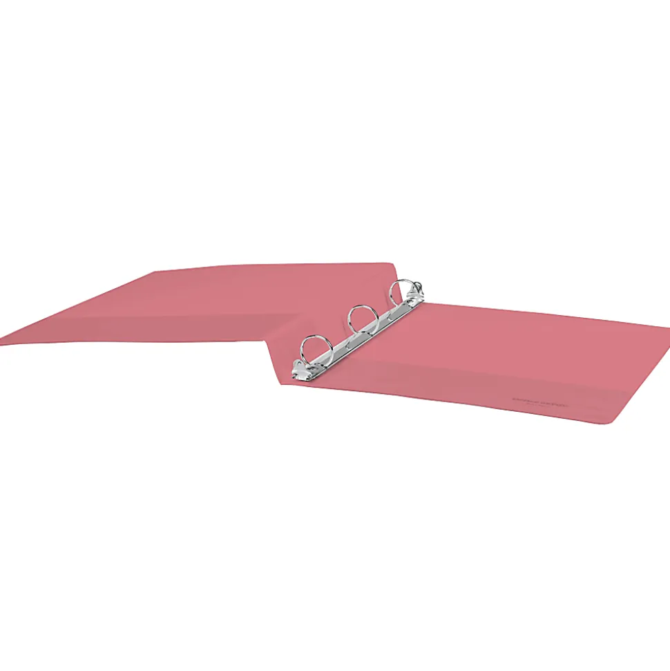 Office Depot® Durable View Binder, 1" Round Rings (175 Sheet Capacity), Coral, 1 Binder