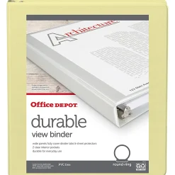 Office Depot® Durable View Binder, 1