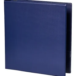 Office Depot® Heavy-Duty 3-Ring Binder, 1 1/2" D-Rings, 49% Recycled, Navy