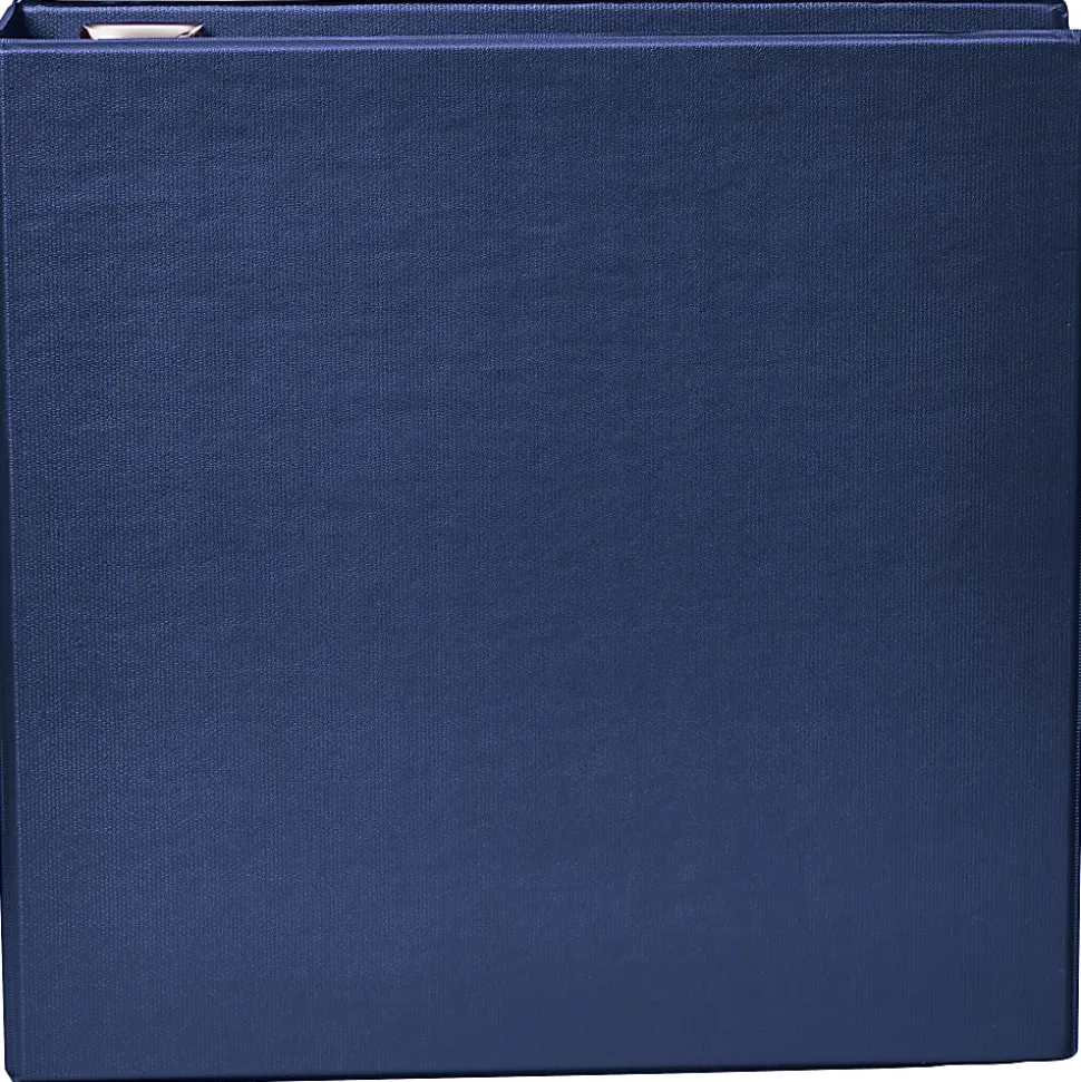 Office Depot® Heavy-Duty 3-Ring Binder, 3" D-Rings, Navy