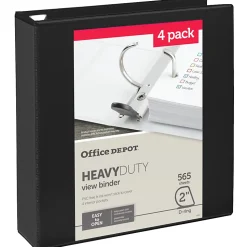 Office Depot® Heavy-Duty View 3-Ring Binder, 2