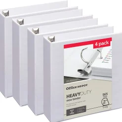 Office Depot® Heavy-Duty View 3-Ring Binder, 2
