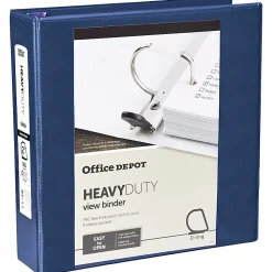 Office Depot® Heavy-Duty View 3-Ring Binder, 2