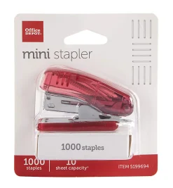 Office Depot® Mini Stapler with Built-In Remover, 2-1/4