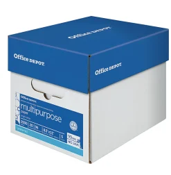 Office Depot® Multi-Use Printer & Copy Paper, 5 Reams, White, Letter (8.5