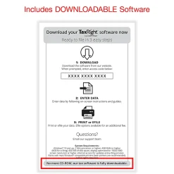 Office DepotĀ® 1099-NEC Laser Tax Forms With Software, 4-Part, 3-Up, 8-1/2" x 11", Pack Of 50 Form Sets, NEC7205925