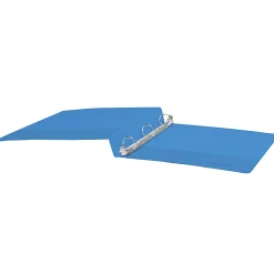 Office Depot® 3-Ring Durable View Binder, 1" Round Rings, 49% Recycled, Sky Blue