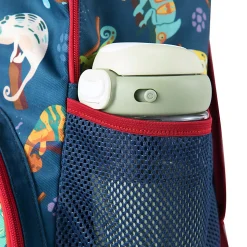Office DepotĀ® School Backpack And Lunch Box Set, Blue Iguana