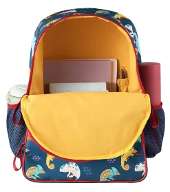 Office Depot® School Backpack And Lunch Box Set, Blue Iguana