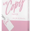 Office Depot® School Color Copy Paper, Pink, Letter (8.5" x 11"), 300 Sheets Per Pack, 20 Lb
