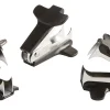Office Depot® Staple Removers, 2-3/10”, Black, Pack Of 3 Removers